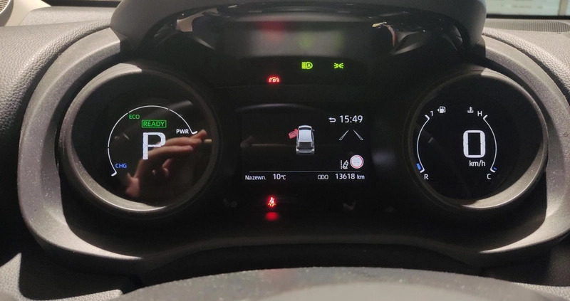 Toyota Yaris cena 96900 przebieg: 13617, rok produkcji 2022 z Chojnice małe 67